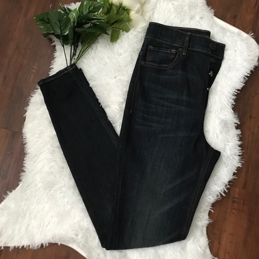 Express dark blue Super high rise legging🌚 NWOT